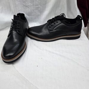 Men's Bruno Marc Black Derby Lace-Up Dress Shoes Size 13